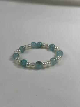 Green Beaded bracelet 