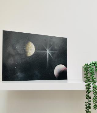 2 planets and star