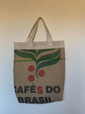 Short handle Sacked Store tote bag front
