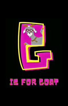 G is for Goat Logo