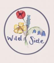 Wild Side flower logo