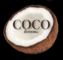 Coconut with business name