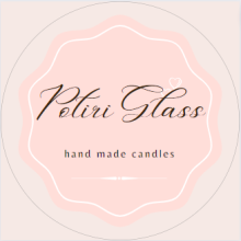 potiri glass candles