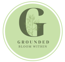 Grounded Logo 'Bloom Within'
