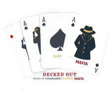 Multi Game Card Set - Mafia, Imposter, Heads Up, Charades