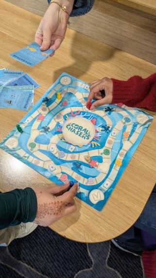 People playing coral chasers.