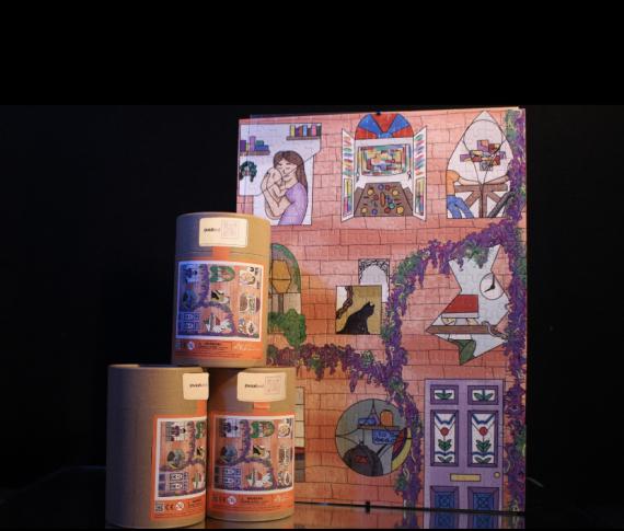 Puzzle Boxes and a Finished Puzzle
