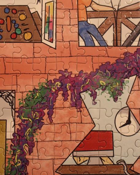 A Close up of the Puzzle