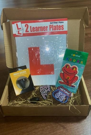 Products included in box. (Not exactly as picture))