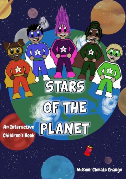Front Cover - Stars of the Planet Interactive Children's Book 
