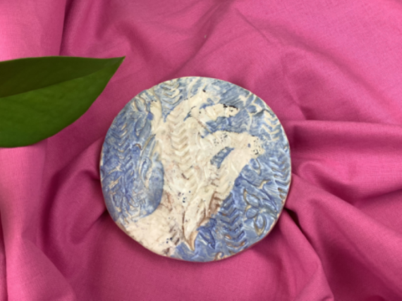 Clay coaster