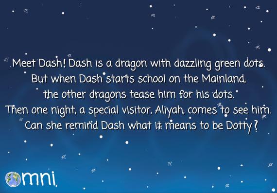 Blurb of Dash the Dotty Dragon