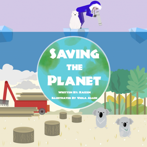 Saving The Planet Book Cover