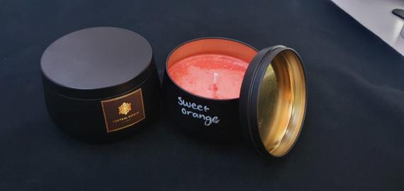 Sweet Orange (Matt Black Tin)