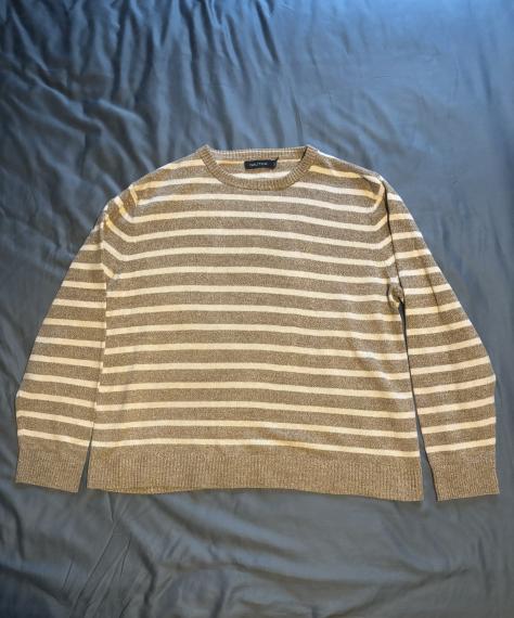 Nautical striped jumper size XL