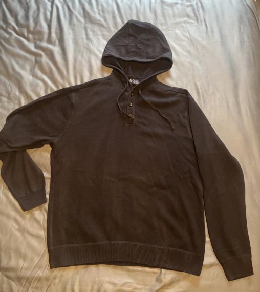 Large Champs jumper with hood