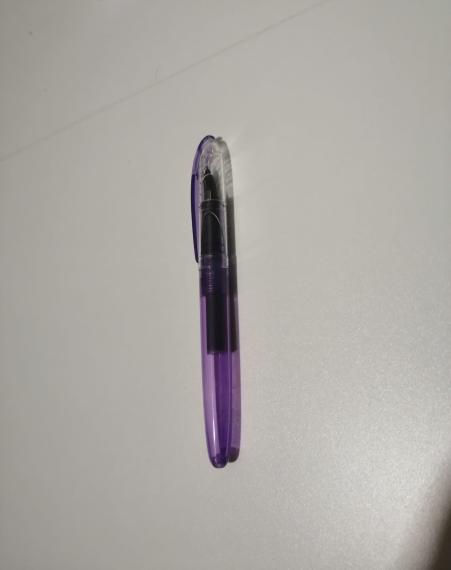 Purple scented pen by request.
