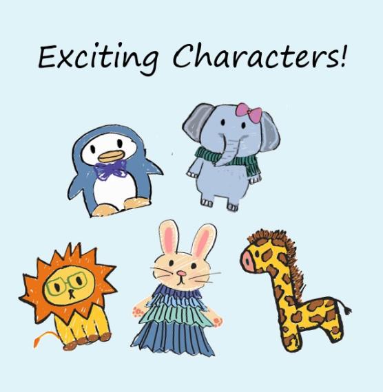 exciting characters