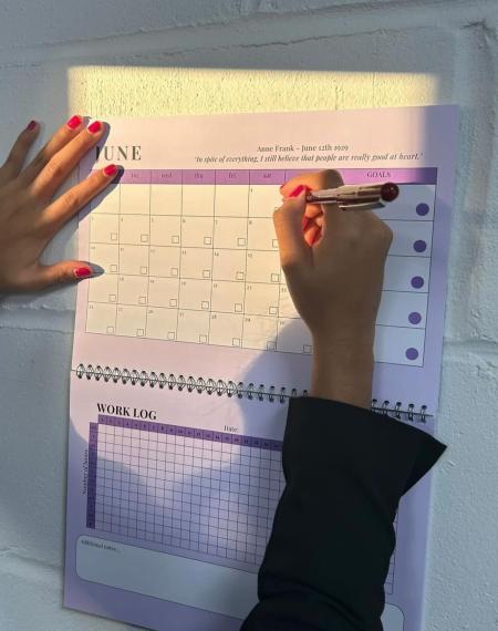 Photograph of calendar