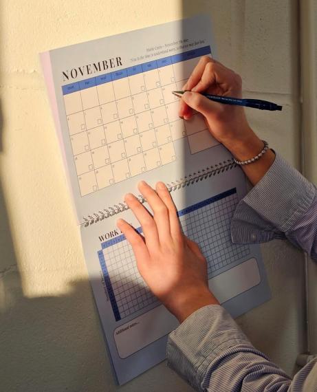 Photograph of calendar