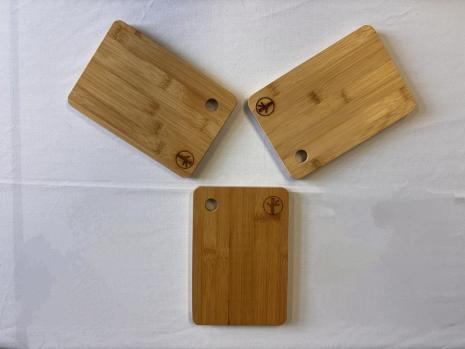 Small chopping board arranged