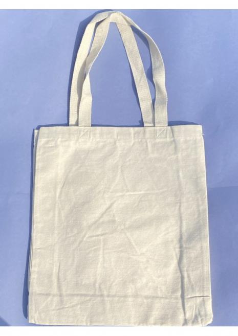 The back of the tote bag