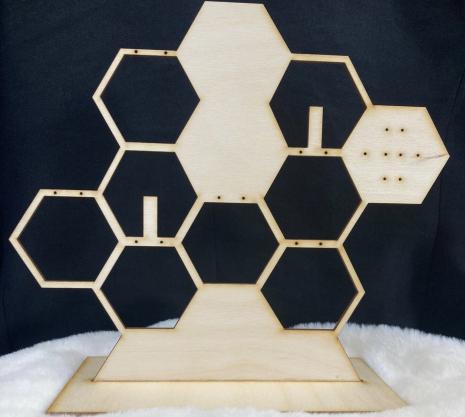 Our Hexagonal Jewellery Stand (empty)