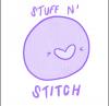 A picture of Stuff n’ Stitch’s logo, which is our mascot stuffie
