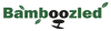 Text saying "Bamboozled" in green writing with green leaves coming off it, and with a smiling face below the 'oo' in black