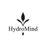 HydroMind logo featuring a leaf above a water droplet